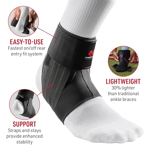 McDavid Ankle Brace, Low Profile Lace-Free Phantom Ankle Braces for Men Basketball and more. Lightweight Design, Advanced ...
