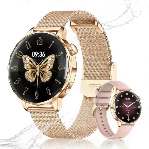 PODOEIL Smart Watches for Women (Answer/Make Calls), Heart Rate/Sleep/Blood Pressure Monitor, 100+ Sports Modes, IP68 Wate...
