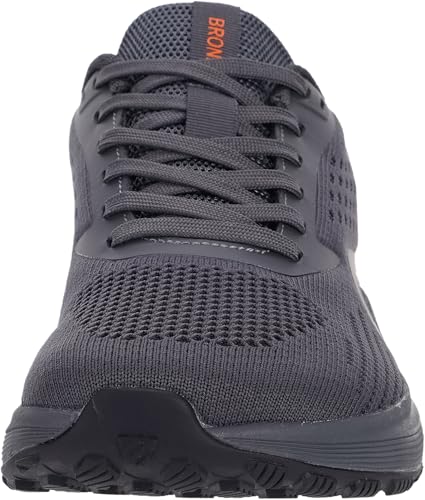 BRONAX Men's Wide Cushioned Supportive Road Running Shoes | Wide Toe Box | Rubber Outsole