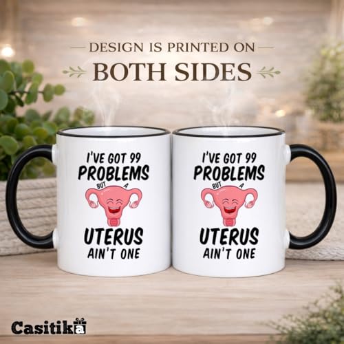 Casitika Hysterectomy Recovery Gifts. 11 Oz Funny Mug For Post Uterus Surgery Gift. Get Well Hysterectomy Gifts For Women....