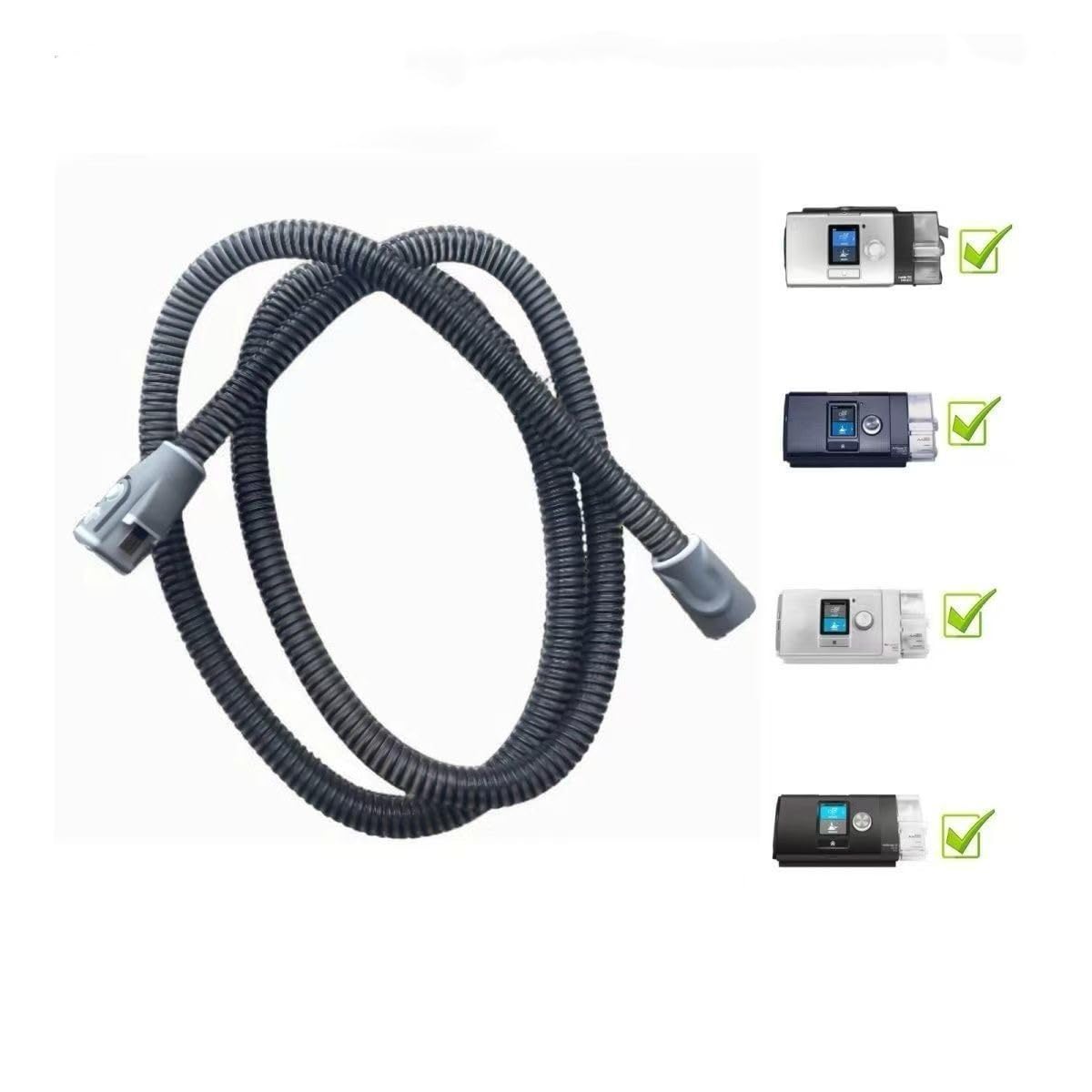(ONLY"ZADE COMPANIES" IS GENUINE) CLIMATE LINE Air Tube Hose Replacement Air sense 10 and Air curve 10 - (NO O2 CONNECTOR)