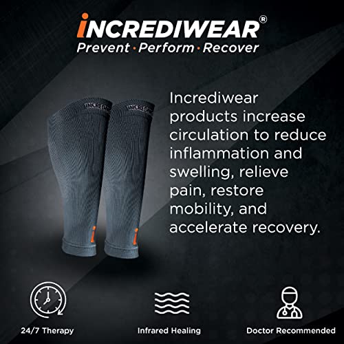 Incrediwear Calf Sleeve - Calf Sleeves for Men and Women to Help with Muscle Pain Relief, Shin Splints, and Muscle Recover...