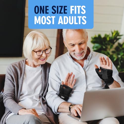 Dr. Frederick's Original Doctor-Developed Copper Thumb Brace – Wrist & Thumb Support for Arthritis, Tendonitis & De Querva...
