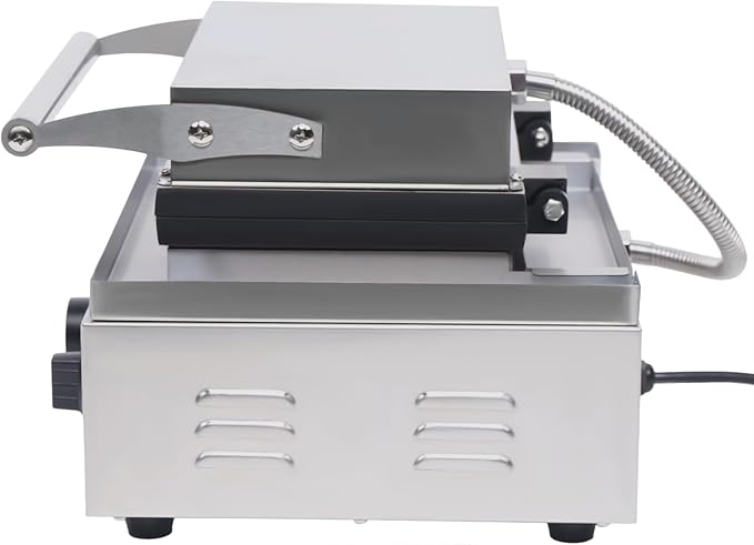 Commercial Nonstick Waffle Maker,110V 1550W Commercial Mini Donut Maker 12 Holes 5cm Double-side Heating Electric Donut Maker Machine for Home Bakery Dessert Shop Mall Coffee Shop