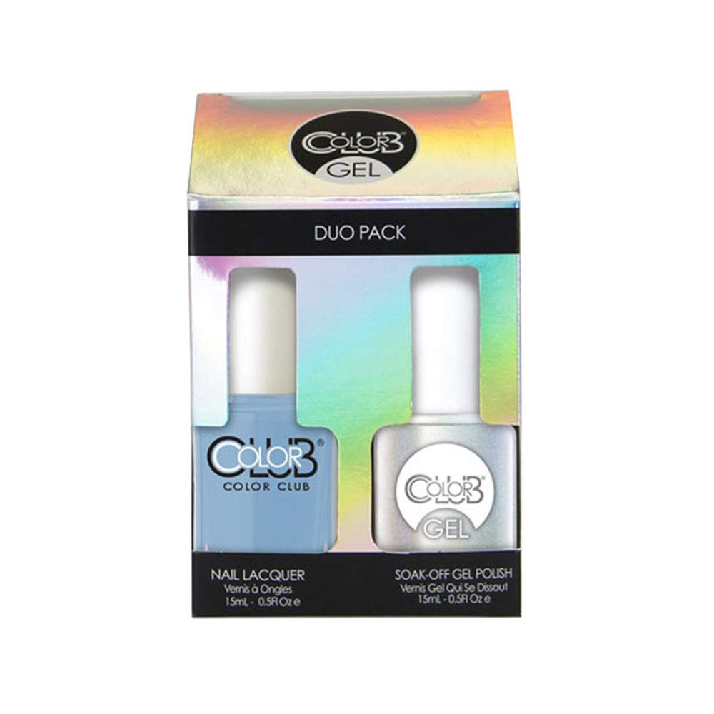 Color Club Route 66 Color Club Gel + Lacquer Duo Includes 1 Each Of 05gel1076 and 05a1076, 0.5 fluid_ounces