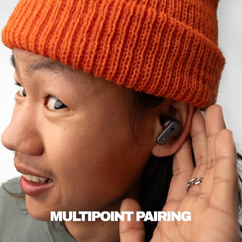 Skullcandy Dime 3 Wireless Earbuds, Bluetooth Headphones, Noise Isolating Fit, Up to 20 Hours Battery, Microphone for iPho...