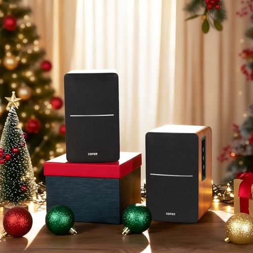 Edifier R1280Ts Powered Bookshelf Speakers - 2.0 Stereo Active Near Field Monitors - Studio Monitor Speaker - 42 Watts RMS...