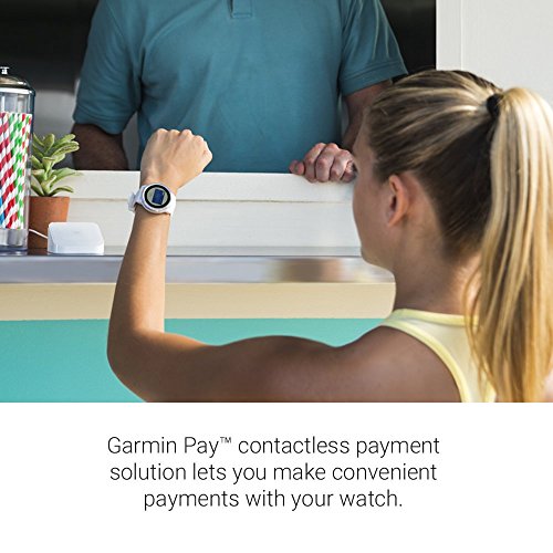 Garmin 010-01769-09 vívoactive 3, GPS Smartwatch with Contactless Payments and Built-in Sports Apps, 1.2", White/Rose Gold...