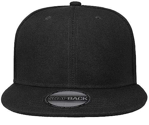 Gelante Plain Blank Flat Brim Adjustable Snapback Baseball Caps Wholesale LOT 12 Pack