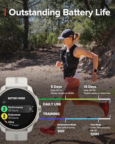 SUUNTO Race S GPS Sports Watch, 1.32" AMOLED Touchscreen w/Crown, 13 Days Battery Life, Training & Sleep Health Tracking, ...
