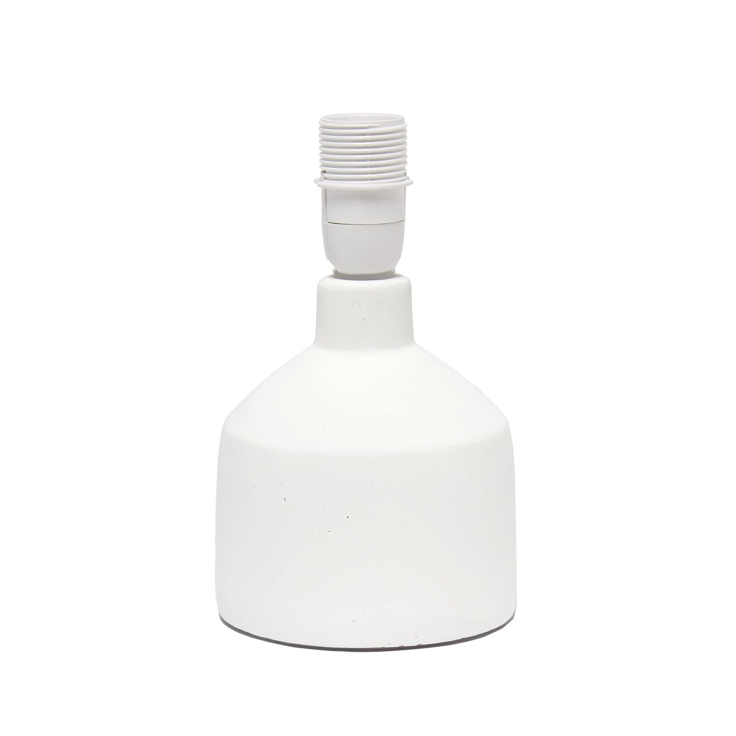 Simple Designs Lt2080-Off Mini Concrete Table Lamp, Off White, 5.91 X 5.91 X 9.4, Ideal For Modern Home Decor