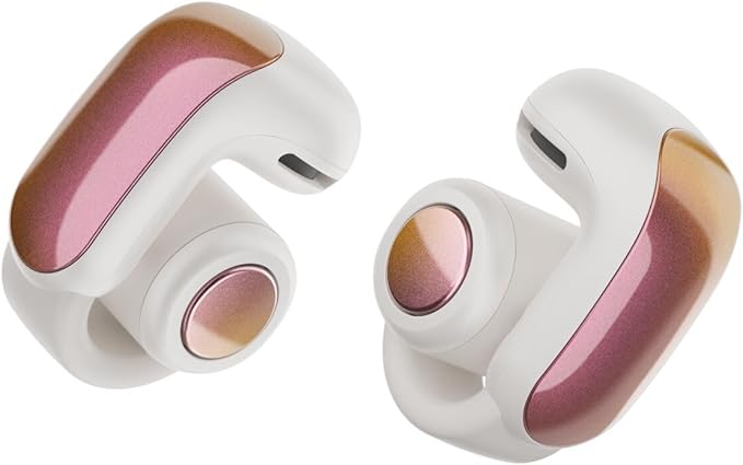 Bose Ultra Open Earbuds - Bluetooth Open Ear Earbuds with OpenAudio for Awareness, Clip-On Design for Comfort, Water Resis...