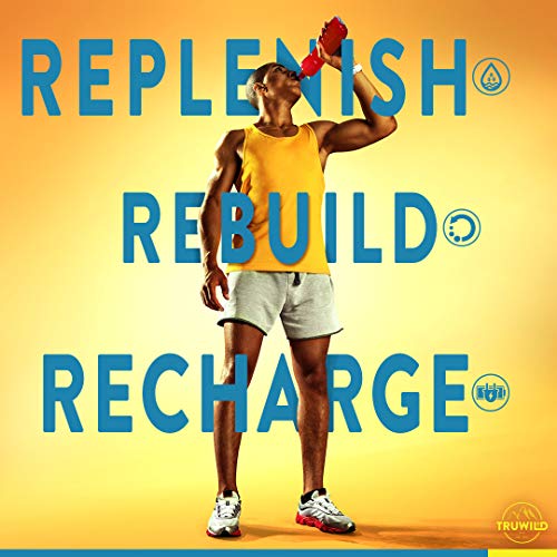 TruWild Natural Hydration Powder with Zero Sugar, Vegan Electrolytes + Amino Acids, Recovery Drink for Everyday Use, Post ...