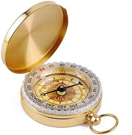 SHENQIDZ 6 Pack Camping Survival Compass,Pocket Compass for Kids,Compass for Hiking or Camping