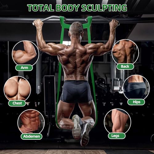 Resistance Bands for Working Out, Pull Up Assist Bands Set, Workout for Women and Men, Exercise Bands,Training, Plasticit...
