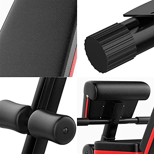 SLGGPJBU Adjustable Weight Bench Home Gym Sit Up Bench Multi-purposed Incline Decline Fitness Bench Fitness Dumbbell Stool
