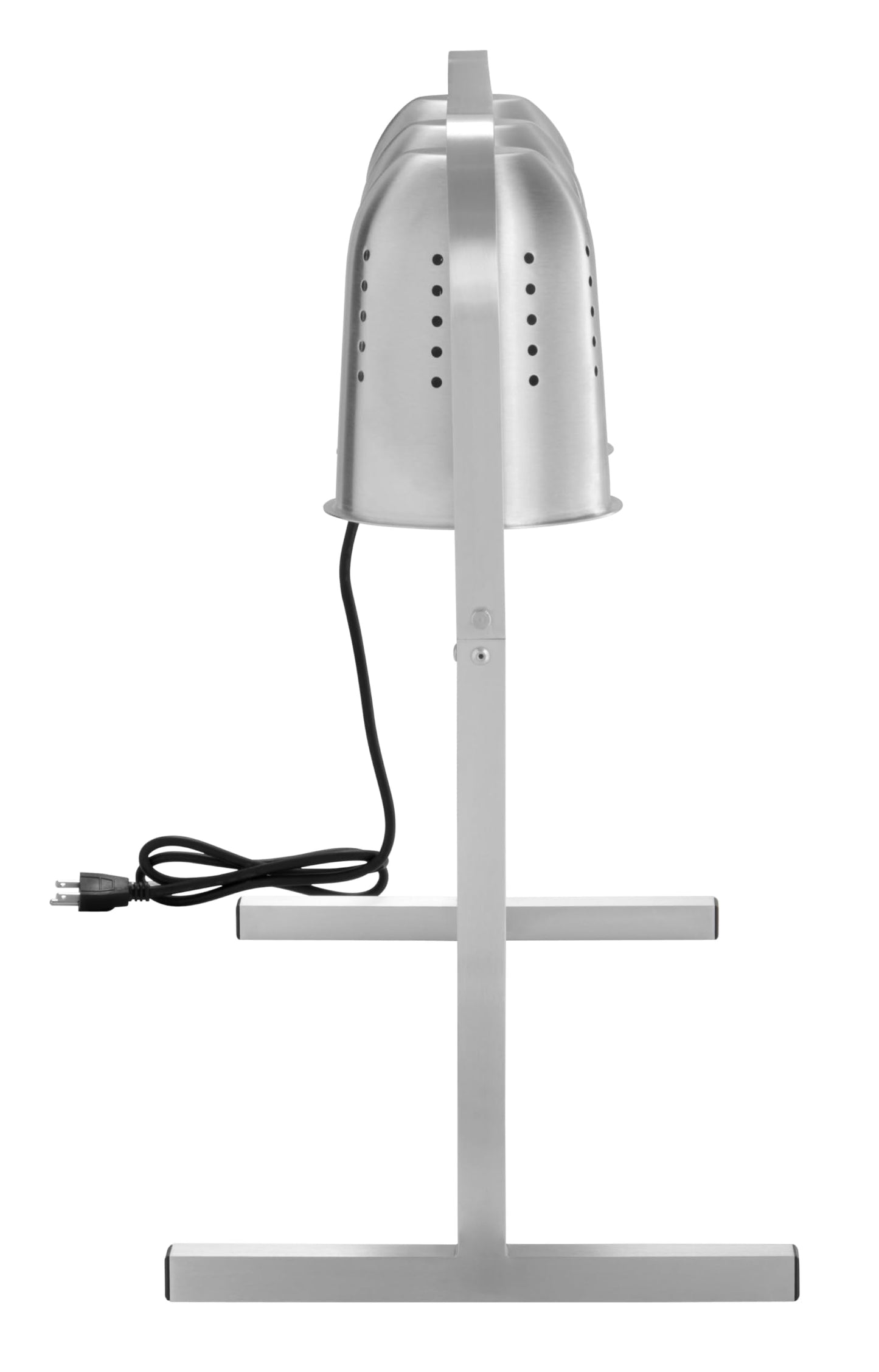 Kratos Bulb Warmer, Three Bulb Heat Lamp for Food, Silver, 120V, 750 Watts, Countertop Electric Food Warmer for Restaurants (31M-005)
