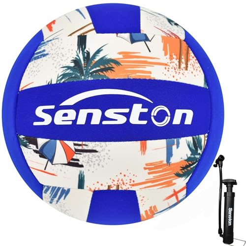 Senston Indoor Volleyball for Home & Beach - The Original Gentle Lightweight Design - Perfect for Beginners and Volleyball...