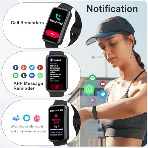 VMQIPNS Fitness Tracker,Smart Watch with 24/7 Heart Rate Blood Oxygen Sleep Monitor,1.47" HD Touchsreen with Step & Calori...