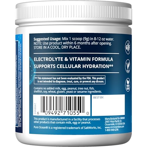 MRM Nutrition Hydration + | Orange Mango Flavored | Electrolyte Boost | Cellular Hydration | Vitamins + Electrolytes | Veg...