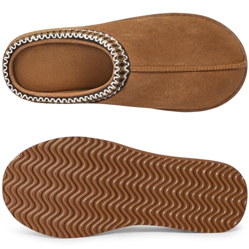 Litfun Memory Foam Slippers for Women Cozy Warm House Shoes Indoor and Outdoor
