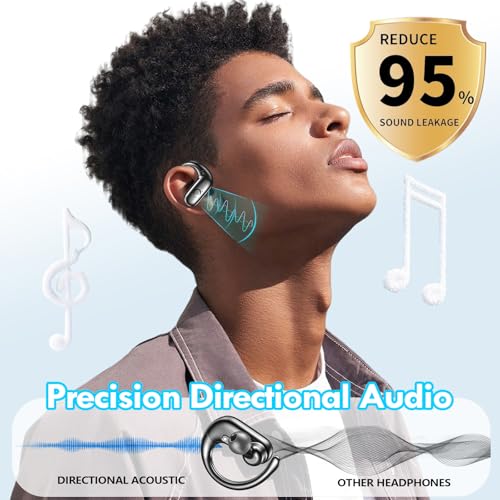 kurdene Wireless Earbuds Bluetooth Headphones Sport,Over Ear Buds with Deep Bass Sound,60Hrs Playtime Earphones Redesigned...