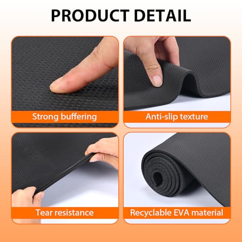 10 Pack Yoga Mats Bulk, 68'' x 24'' x 4mm Thick Yoga Mats for Kids and Adults, Anti-Slip Tear-Resistant Gym Mats Bundle Ex...