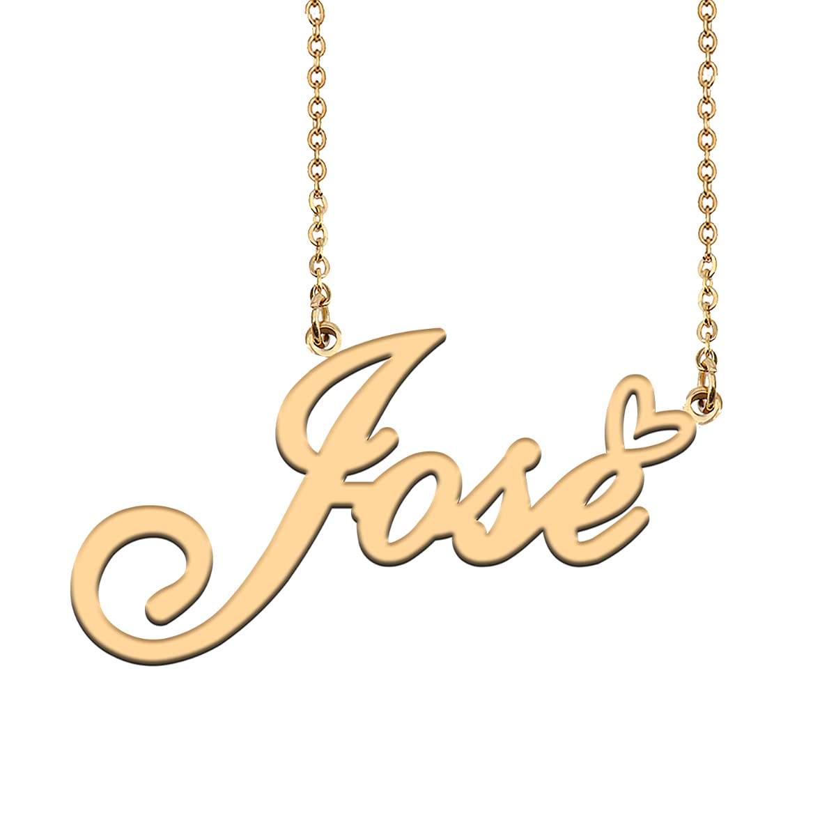 HUAN XUN Custom Initial Necklaces Gold for Women Jose Necklace Personalized Jewelry Gifts for Mom Birthday