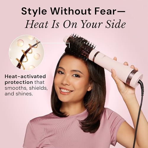 L'ANGE HAIR Glass Hair Thermal Blowout Primer | Heat Protectant Spray for Frizz Control & Shine | Blow Dry Support Styling...