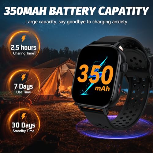 uaue Smart Watch for Men Women, Fitness Tracker with 178+ Sports Modes, Fitness Watch with 2.06" AMOLED Touchscreen, Heart...