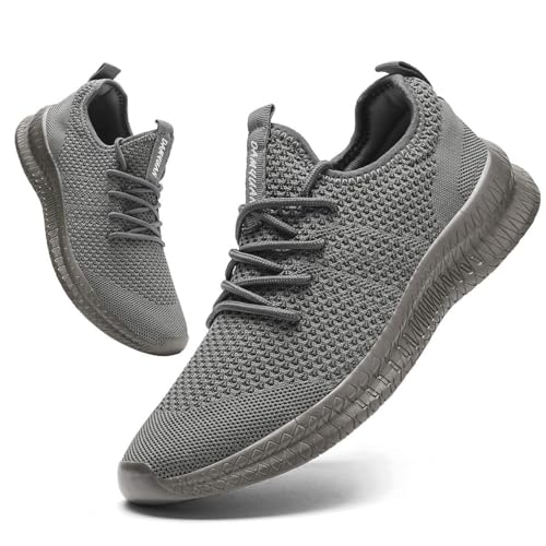 FUJEAK Men Running Shoes Men Casual Breathable Walking Shoes Sport Athletic Sneakers Gym Tennis Slip On Comfortable Lightw...