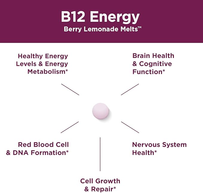 Purity Products Bundle - MyBiotin ProClinical + B-12 Energy Melt MyBiotin ProClinical (Biotin, Patented MB40X, Astaxanthin) - B12 Berry Melt (Methylcobalamin B12 + B6 + D3 + More)