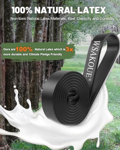 Resistance Bands, Pull Up Bands, Exercise Workout Bands for Working Out, Pull Up Assistance Bands Set for Men & Women, Bod...