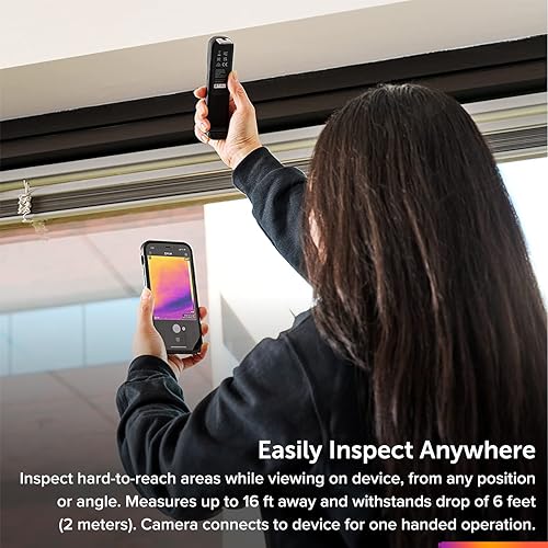 Flir Edge Pro - Wireless Bluetooth Thermal Imaging Camera for Smartphones, Compatible with All iOS and Android Devices, 48...