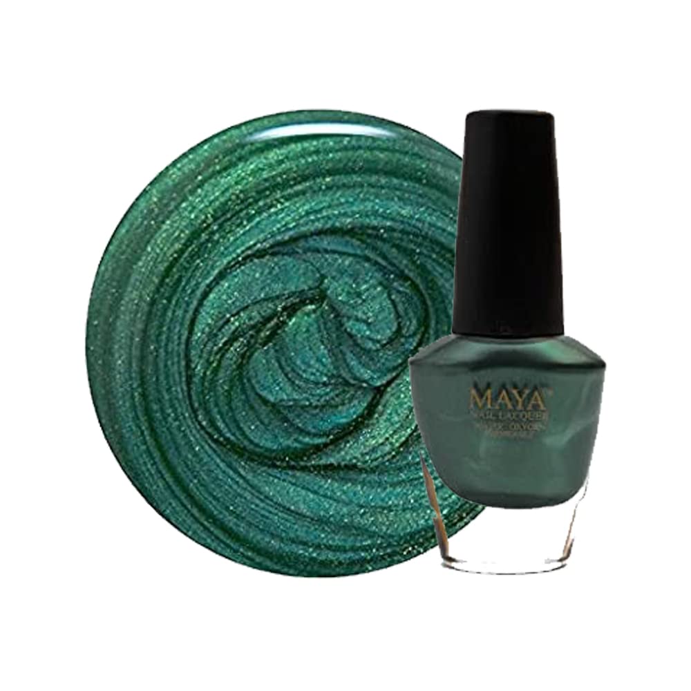 MAYA Nail Lacquer (Mystique). Breathable, Made in the USA, and 9-FREE