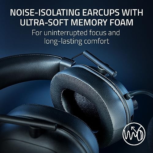 Razer BlackShark V2 HyperSpeed Wireless Gaming Headset: 280g Lightweight - THX Spatial Audio - Bendable Mic - 50mm Drivers...