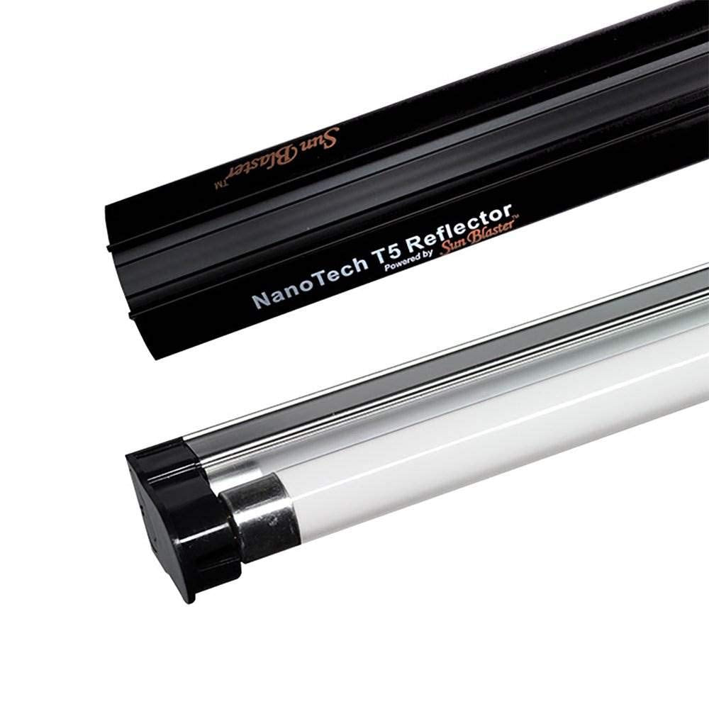 Sunblaster T5Ho 39W High Output Fixture Reflector, 3 Glass, 6400K, Model Sl0900303
