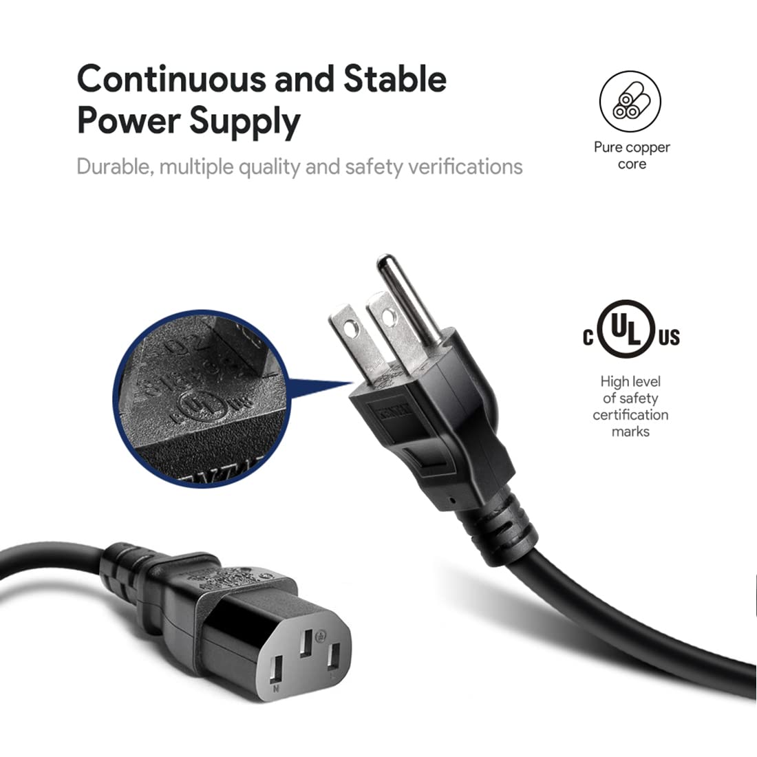 CASIMY 12V Power Supply Compatible with Phillips Respironics CPAP DreamStation 2 Advanced Auto Pro Ref 1144267 MEA080A12C 1118499 1005894 DSX510 DSX520 660P 667P 760 760P 767P SystemOne 60 Adapter