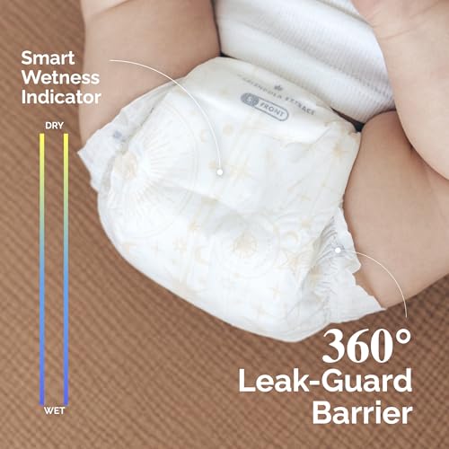 Hoppi 360° Waistband Potty Training Pants | Size 5 Pull Up Diapers (27-38 lbs) | Ultra Soft Hypoallergenic for Sensitive S...