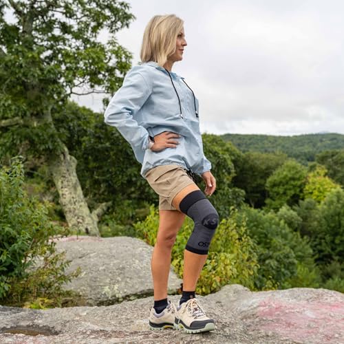 OrthoSleeve Compression Knee Brace/Sleeve for ACL, MCL, Injury Recovery, Meniscus Tear, knee pain, aching knees, patellar ...