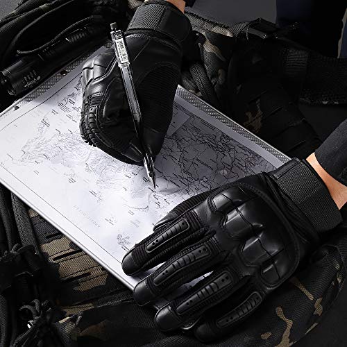 WTACTFUL Tactical Gloves for Men - Touch Screen - Airsoft Motorcycle Outdoor Costume