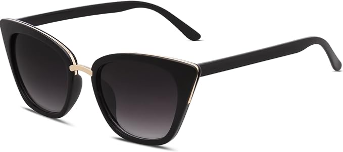SOJOS Cat Eye Designer Sunglasses Fashion UV400 Protection Glasses SJ2052
