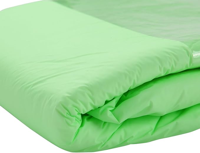 CutiePlusU Disposable Adult Diaper Heavy Absorption Dry Surface Adult Diapers All Night- Green 10 Pieces (Medium 28"-38")