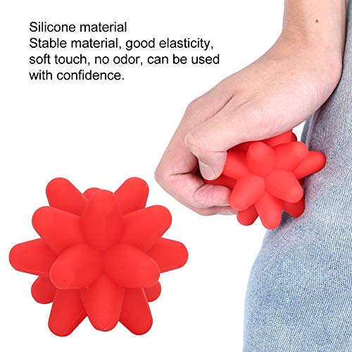 Brrnoo Silicone Massage Ball, Ball for Trigger Point Massage - Deep Tissue Massager for Myofascial Release - Mobility Ball...