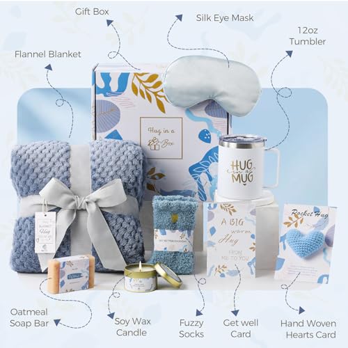 Get Well Gifts for Women Cancer Care Package Gift Baskets after Surgery Recovery Get Well Soon Gifts Box for Women Self Ca...