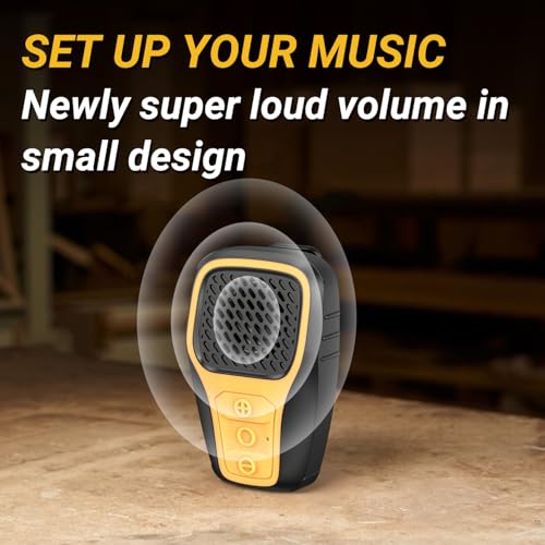 Inwa Wearable Bluetooth Speaker, Clip-on Wireless Portable Speakers, IP67 Waterproof Clip Speaker, Built-in Mic for Hands-...