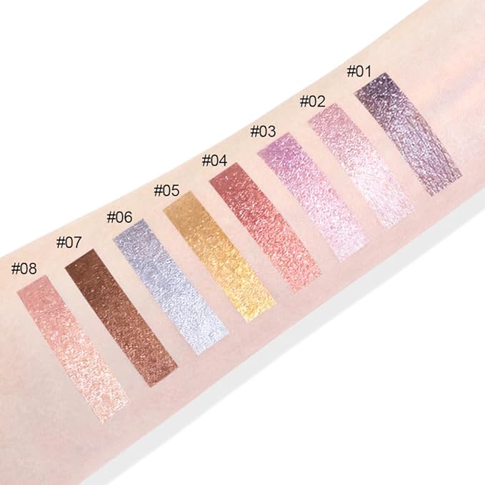 Dark Brown Mousse Single Eyeshadow Palette –Neutral Matte & Shimmer Eyeshadow,Mini Cream Glitter Eye shadow,Long Lasting Highly Pigmented Eye Makeup Compact Travel Siz Eye shadow for Older Women 07#