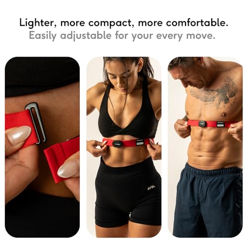 Myzone Max - Physical Activity Fitness Tracker for Your Chest – Bluetooth Connectivity and Waterproof Device for Sport and...