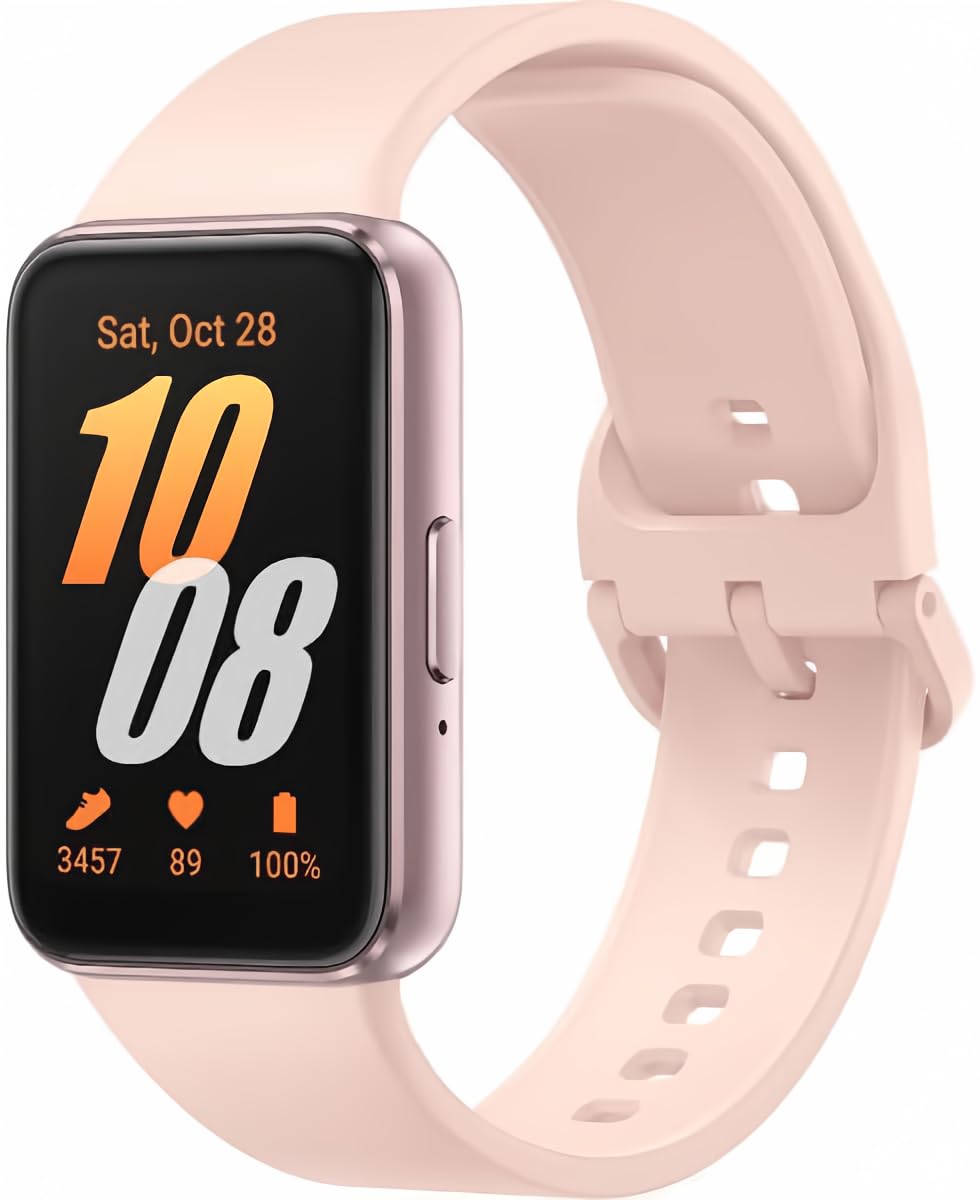 SAMSUNG Galaxy FIT 3 [2024] 1.6 AMOLED Display | 14 Days Battery Life | 100+ Watchfaces | 100+ Exercise Modes | International Mo