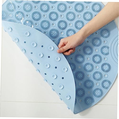 Healvian Foot Massager Bath Mat Acupressure Foot Mat Round Shower PVC Massage Pad Easy to Clean